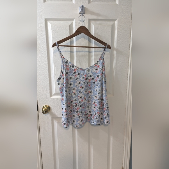George Tops - Floral Cami Blouse by George, XL